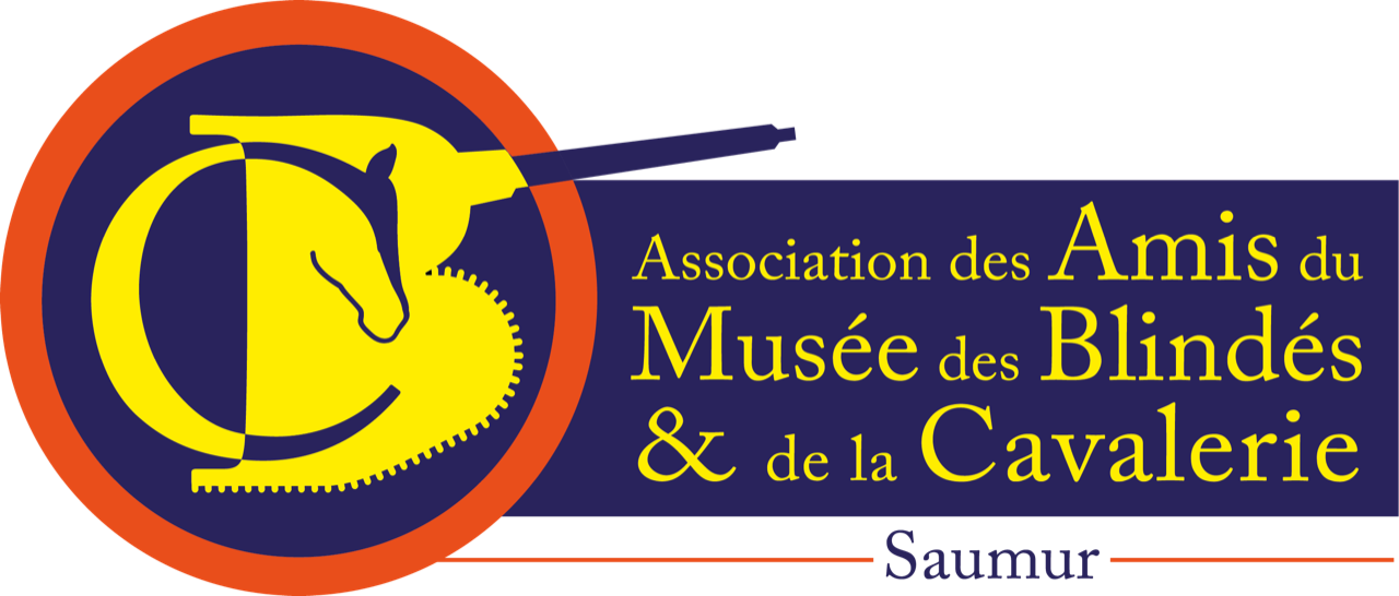 Logo des amis des musées des blindés et de la cavalerie - Saumur