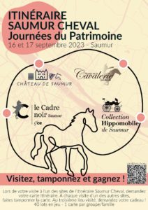 Visuel itinéraire Saumur cheval 2023