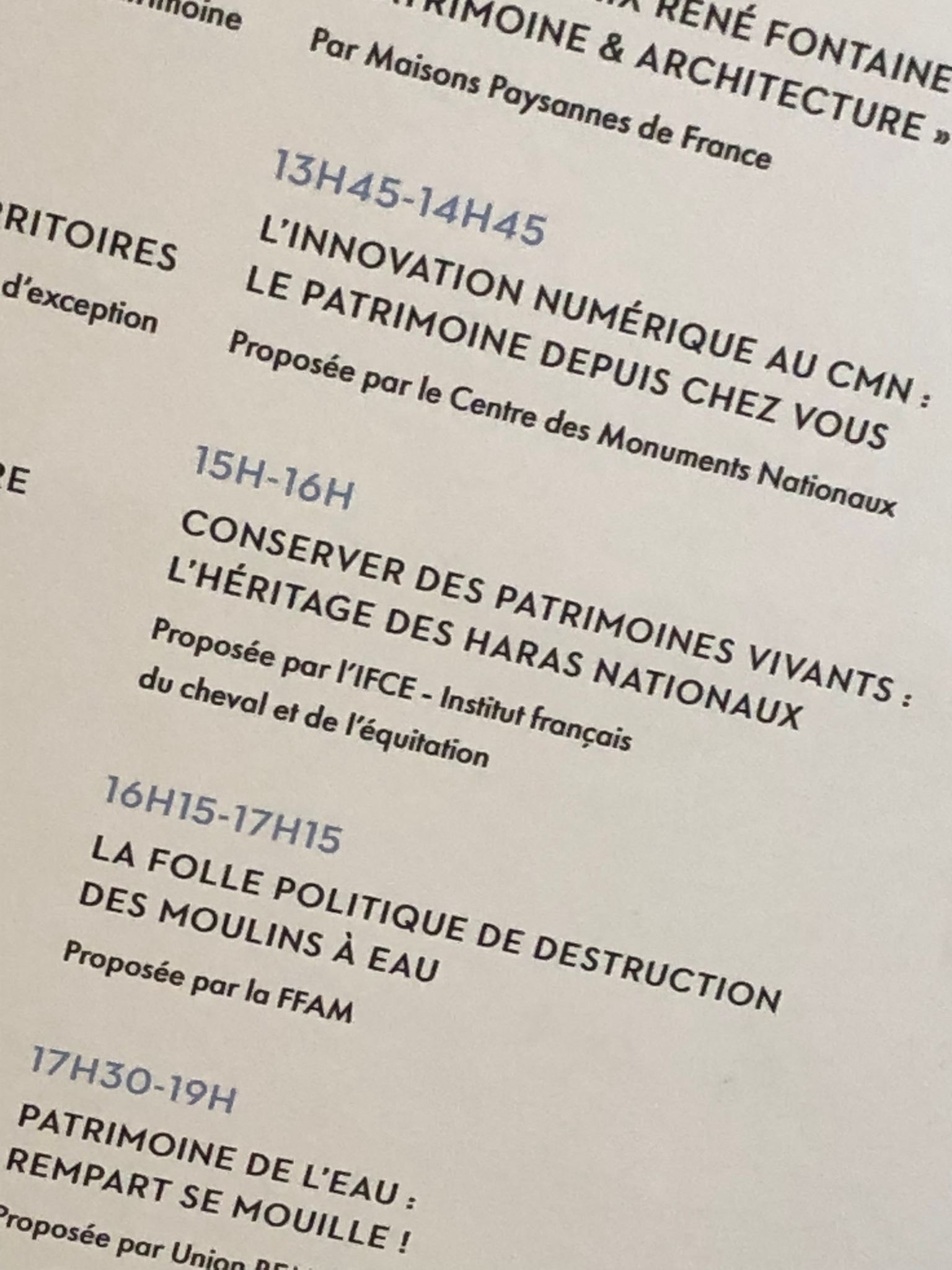 conférence